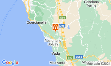 Mapa Rosignano Marittimo Vivenda 108856