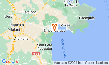 Mapa Empuriabrava Apartamentos 56325