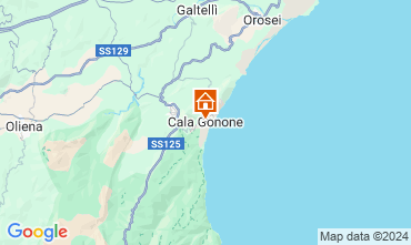 Mapa Cala Gonone Apartamentos 106618