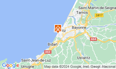 Mapa Biarritz Apartamentos 112856