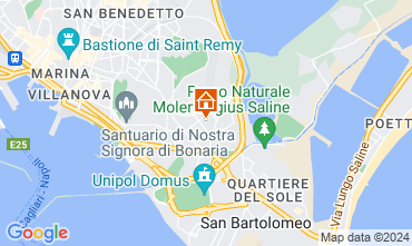 Mapa Cagliari Apartamentos 127499