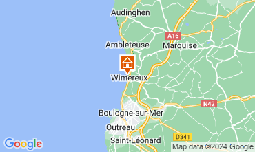 Mapa Wimereux Apartamentos 66544