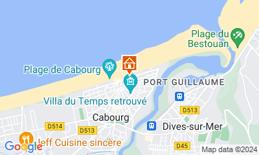 Mapa Cabourg Apartamentos 76183