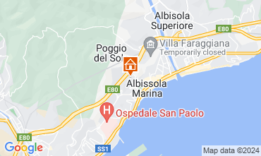 Mapa Albissola Apartamentos 83963