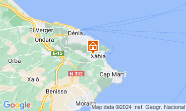 Mapa Jávea Vivenda 124272