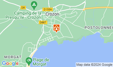 Mapa Crozon Casa 127716