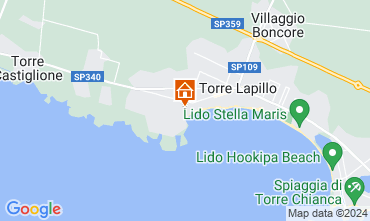 Mapa Torre Lapillo Apartamentos 125251
