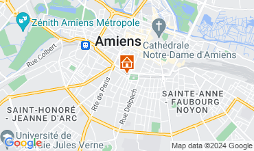 Mapa Amiens Apartamentos 117425