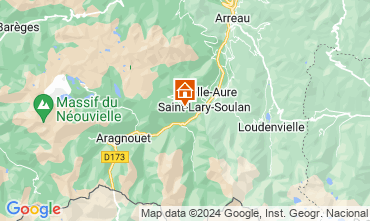 Mapa Saint Lary Soulan Estdio 58811