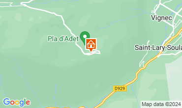 Mapa Saint Lary Soulan Estdio 58811