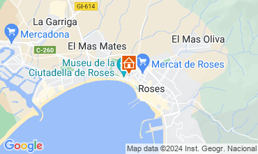 Mapa Rosas Apartamentos 68460