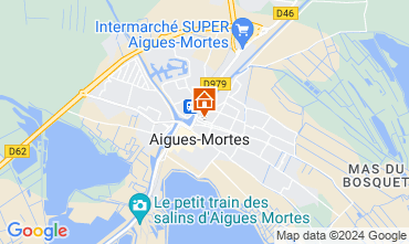 Mapa Aigues Mortes Apartamentos 125722