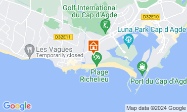 Mapa Cap d'Agde Apartamentos 62868