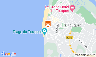 Mapa Le Touquet Apartamentos 26417