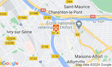 Mapa PARIS Apartamentos 13776