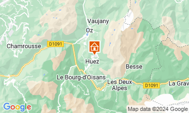 Mapa Alpe d'Huez Estúdio 128233