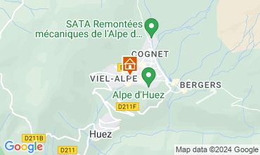 Mapa Alpe d'Huez Estdio 128233