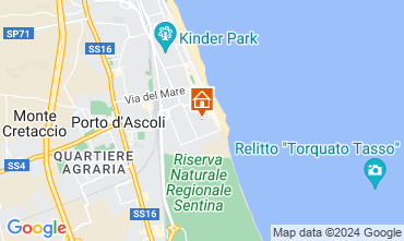 Mapa San Benedetto del Tronto Apartamentos 85875