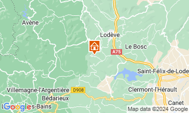 Mapa Clermont l'Hrault Vivenda 107401