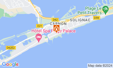 Mapa Carnon Plage Apartamentos 109199