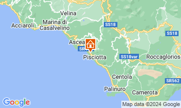 Mapa Pisciotta Apartamentos 89629