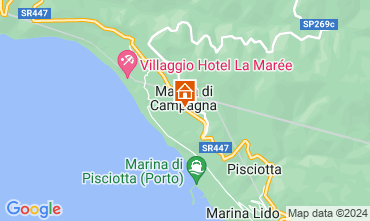 Mapa Pisciotta Apartamentos 89629