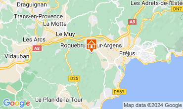 Mapa Roquebrune sur Argens Quarto de hspedes 128017