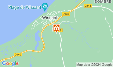 Mapa Wissant Casa 87766
