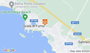 Mapa Porto Cesareo Apartamentos 81636