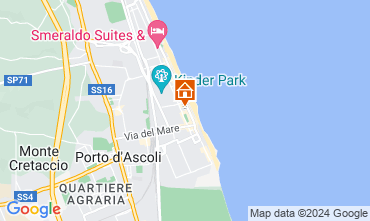 Mapa San Benedetto del Tronto Apartamentos 123842