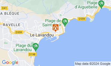 Mapa Le Lavandou Vivenda 122850