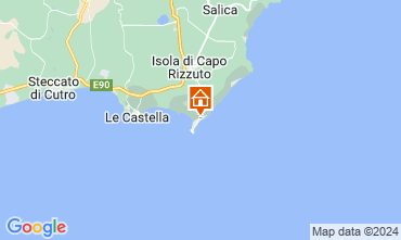 Mapa Isola di Capo Rizzuto Apartamentos 68139