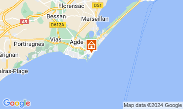 Mapa Cap d'Agde Estdio 103979