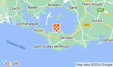 Mapa Sarzeau Casa 95470