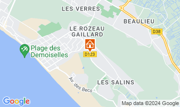 Mapa Saint Jean de Monts Casa 9433