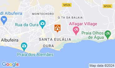 Mapa Albufeira Apartamentos 128250