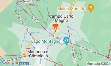 Mapa Madonna di Campiglio Apartamentos 28711