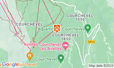 Mapa Courchevel Apartamentos 120846