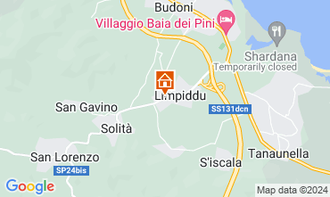 Mapa Budoni Apartamentos 124649