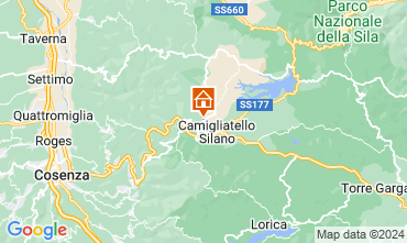 Mapa Camigliatello silano Chal 74943