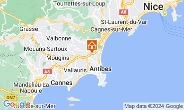 Mapa Antibes Vivenda 127371