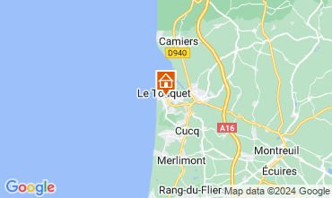 Mapa Le Touquet Apartamentos 92348