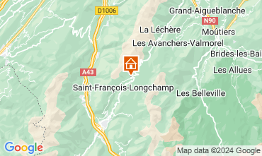 Mapa Saint Franois Longchamp Chal 77938