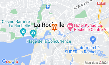 Mapa La Rochelle Apartamentos 127151