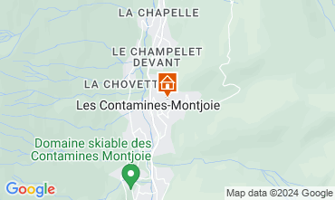 Mapa Les Contamines Montjoie Chal 27332