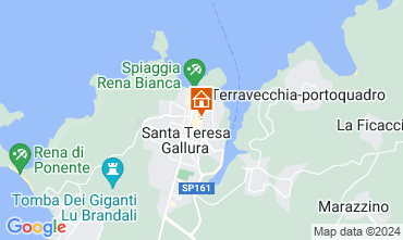 Mapa Santa Teresa di Gallura Apartamentos 128386