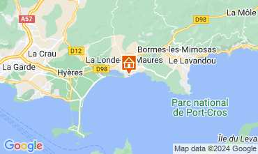 Mapa La Londe-les-Maures Apartamentos 123525