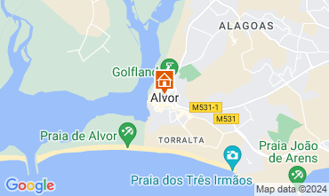 Mapa Alvor Apartamentos 94088