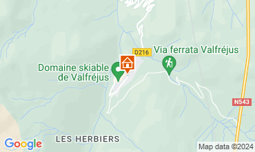 Mapa Valfrjus Chal 91266