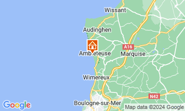 Mapa Wimereux Apartamentos 122990